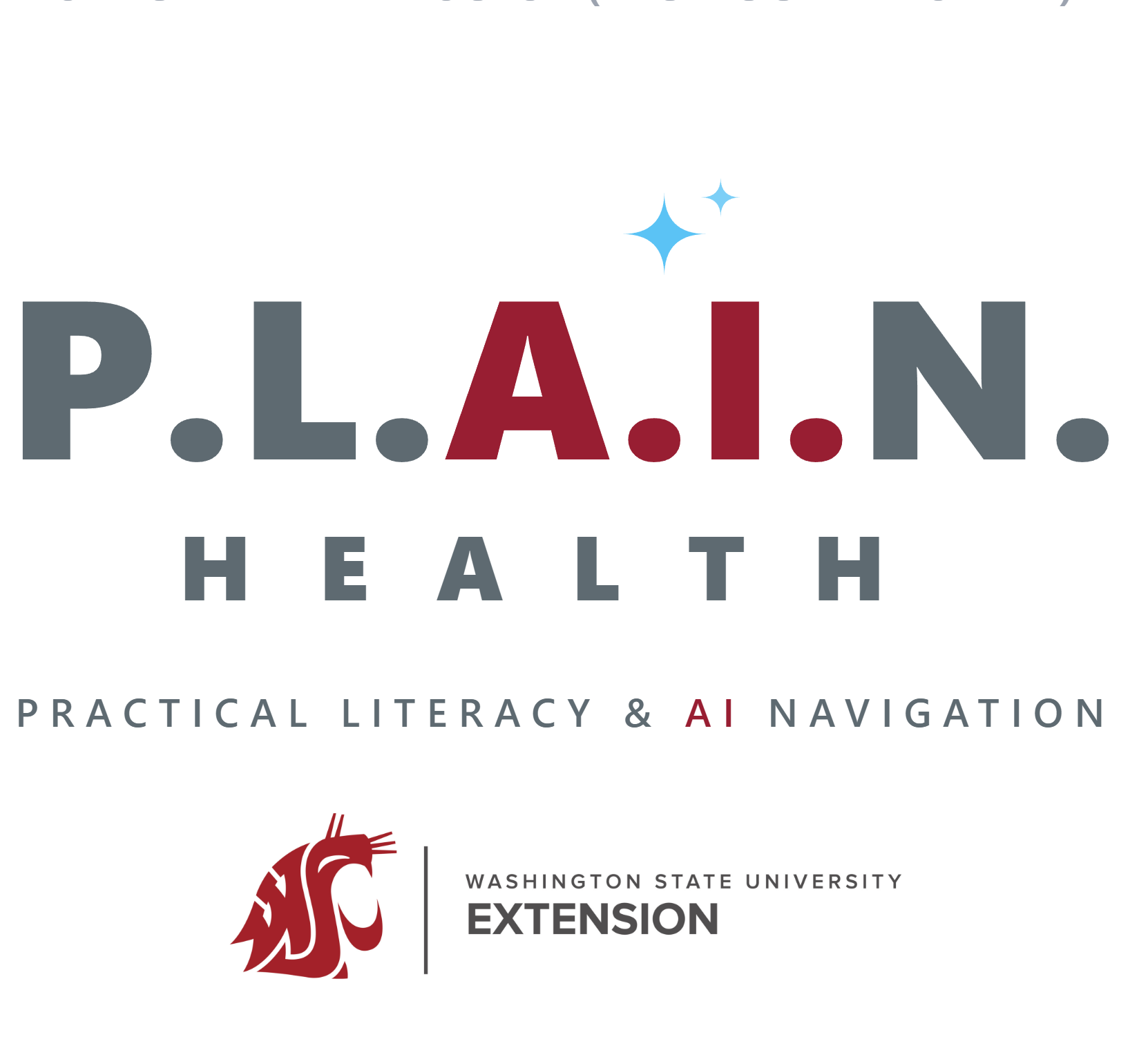 P.L.A.I.N. Health Logo